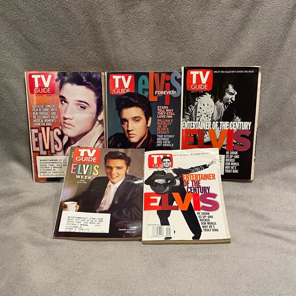 Elvis TV Guides
